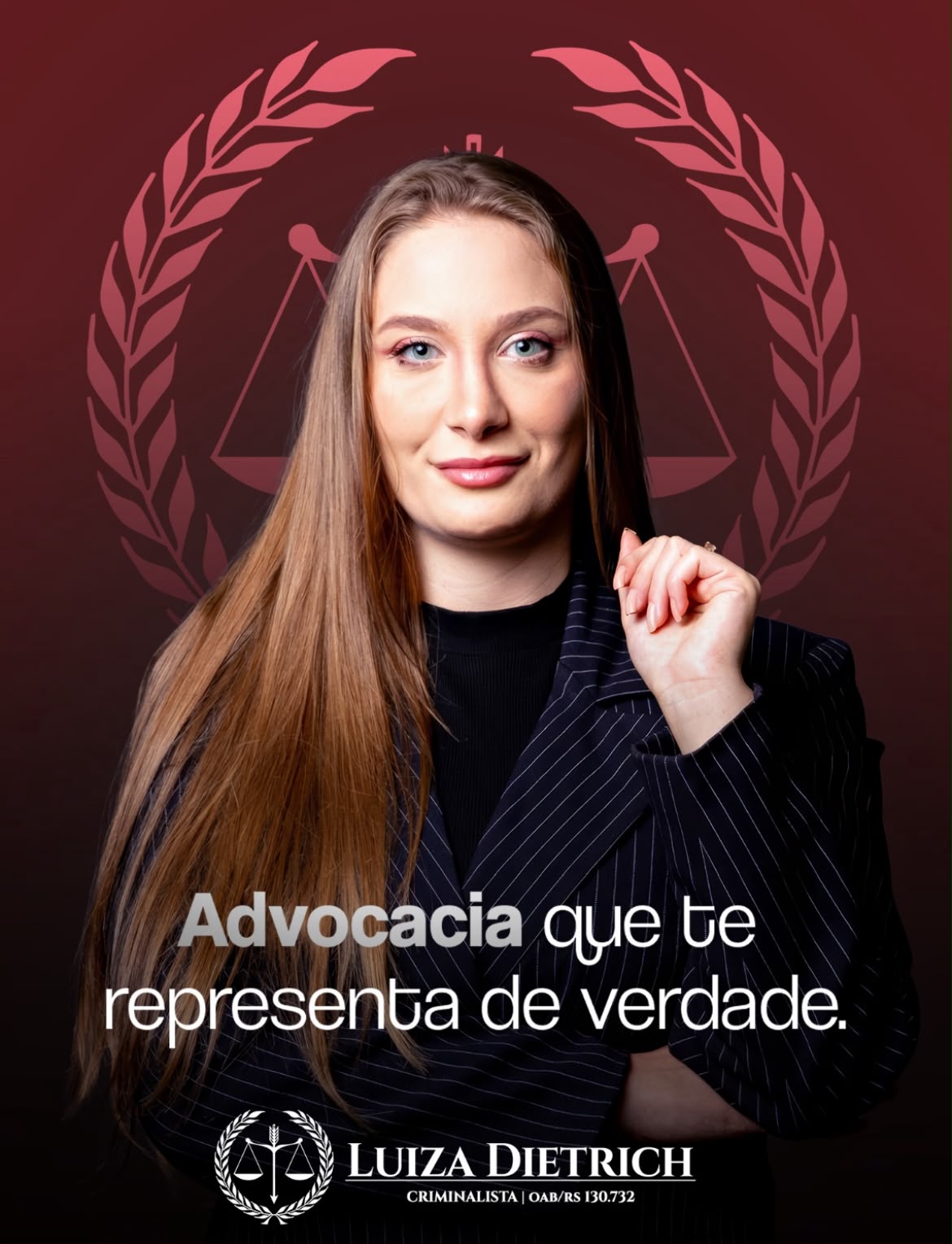 Dra. Luiza Dietrich, advogada criminalista
